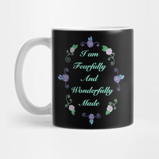 Fearfully and Wonderfully Made 2.0 (Large Print) Mug